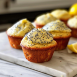 Bake Moist Lemon Poppy Seed Muffins