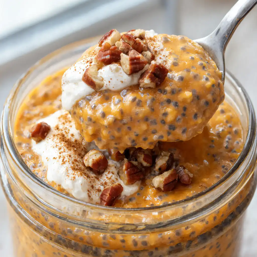Pumpkin Pie Overnight Oats