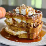 Pumpkin Cream Cheese French Toast Bake
