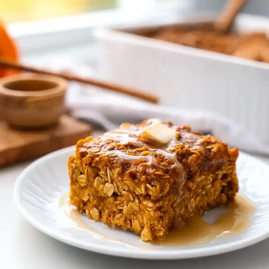Pumpkin Baked Oatmeal for Cozy Mornings